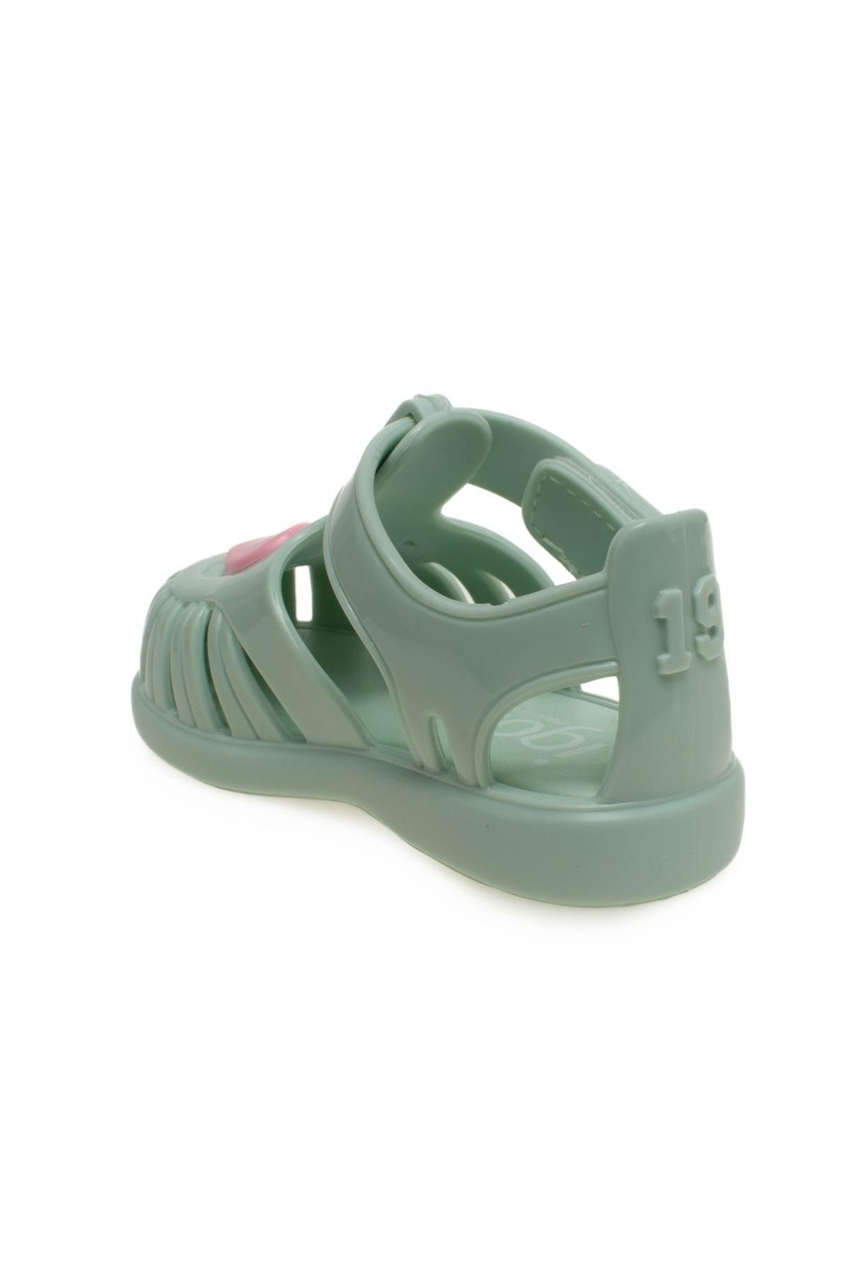 صندل سبز دخترانه و پسرانه بچگانه S10310 TOBBY GLOSS LOVE IGOR