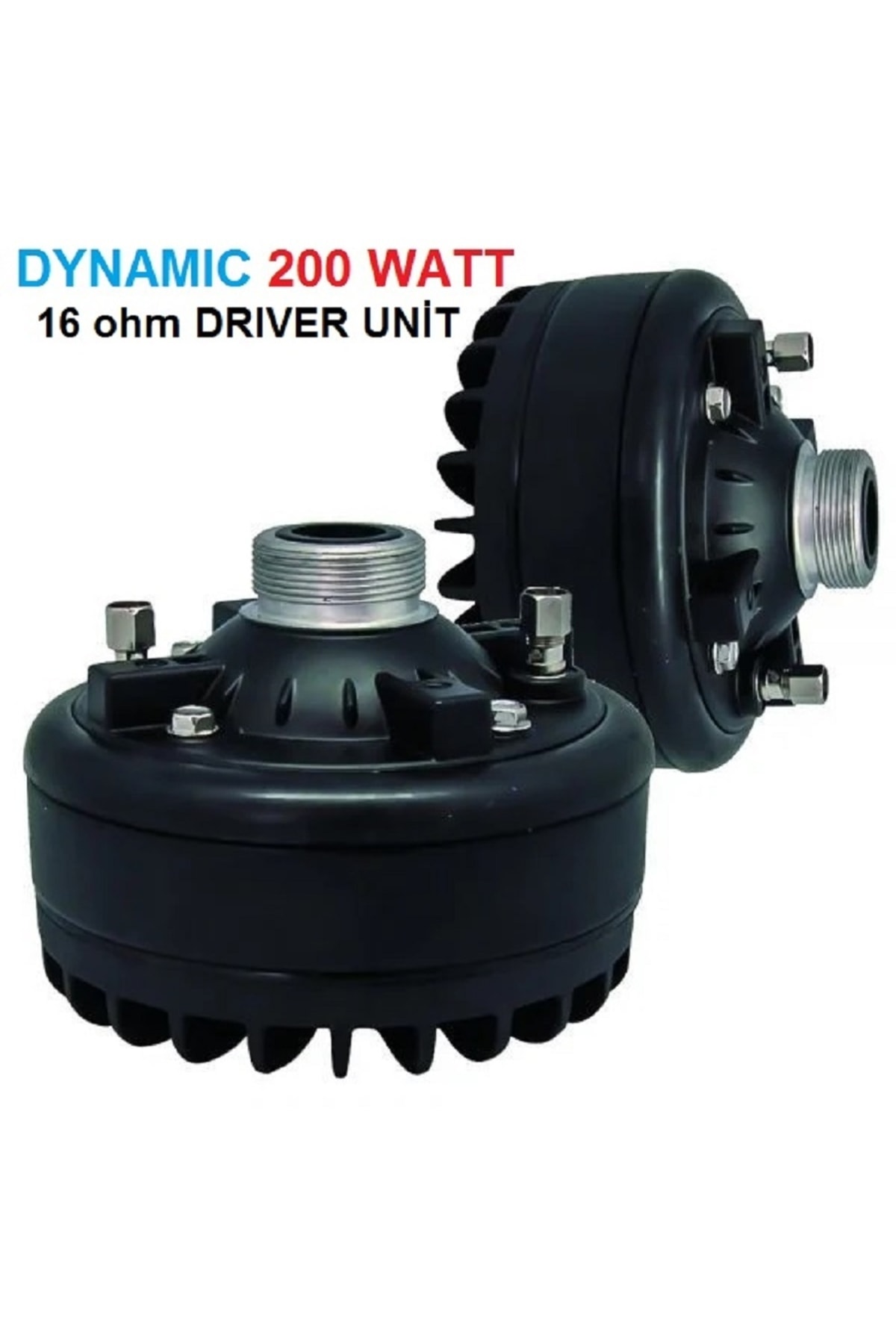 ゆうみ Genel Markalar OTO HOPARLÖR DYNAMIC 200 WATT 16 ohm DRIVER UNİT