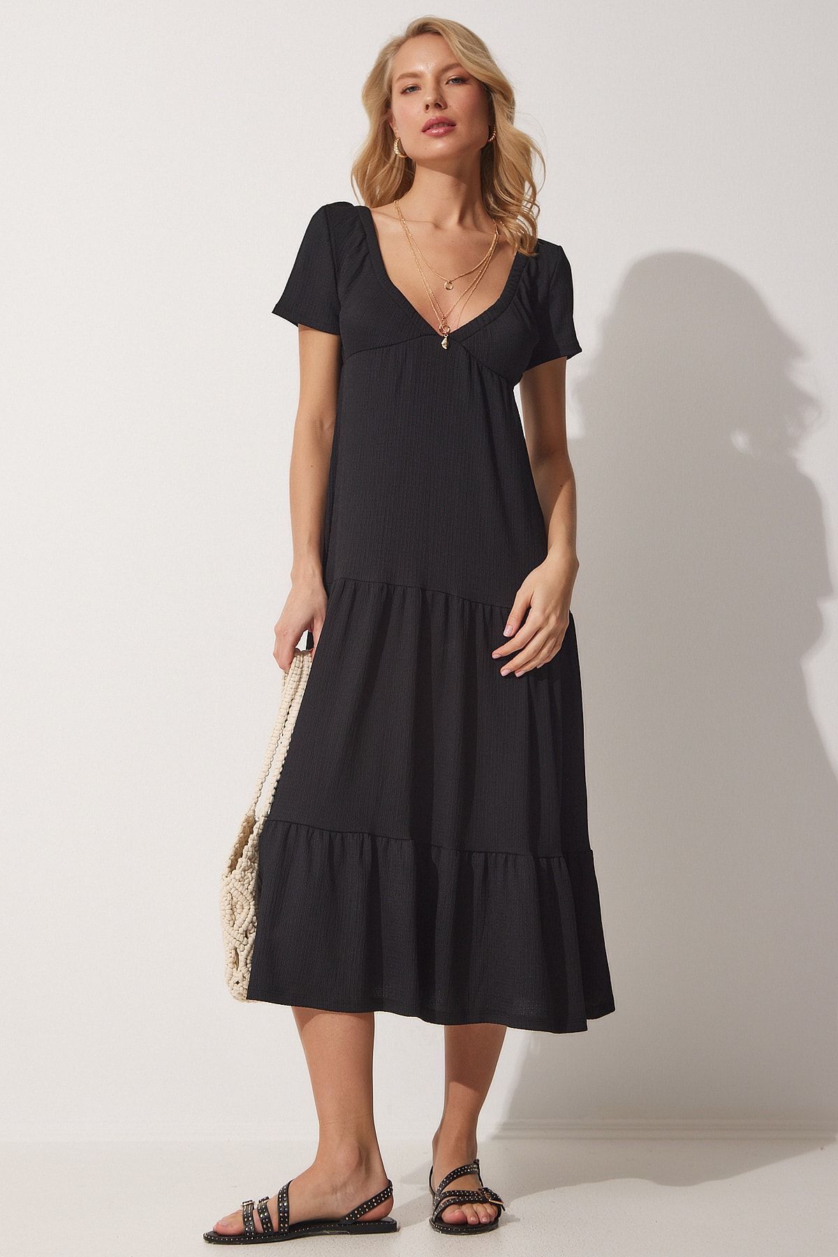 Gillian tiered maxi online dress