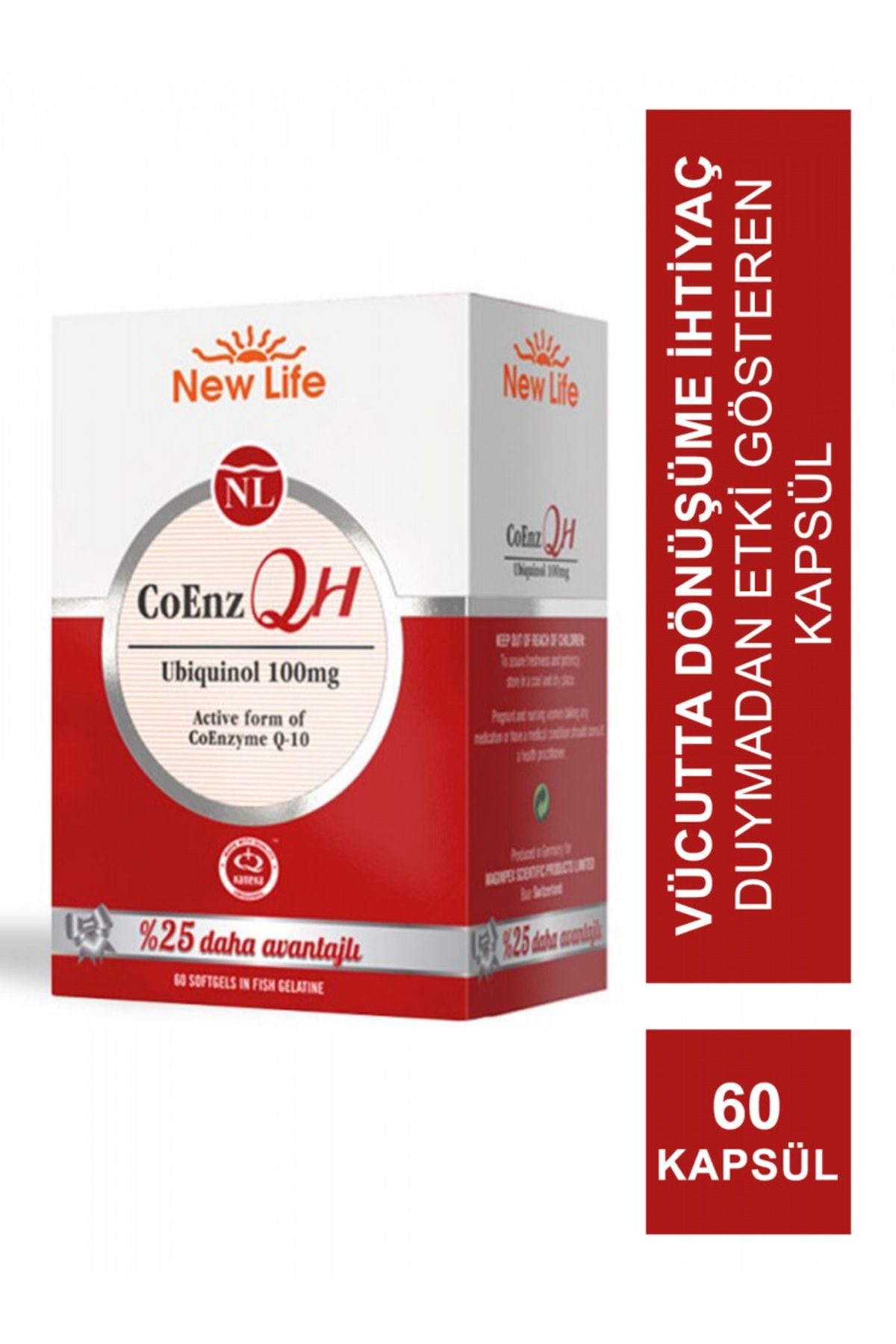 New Life Coenzqh Ubiquinol 100 Mg