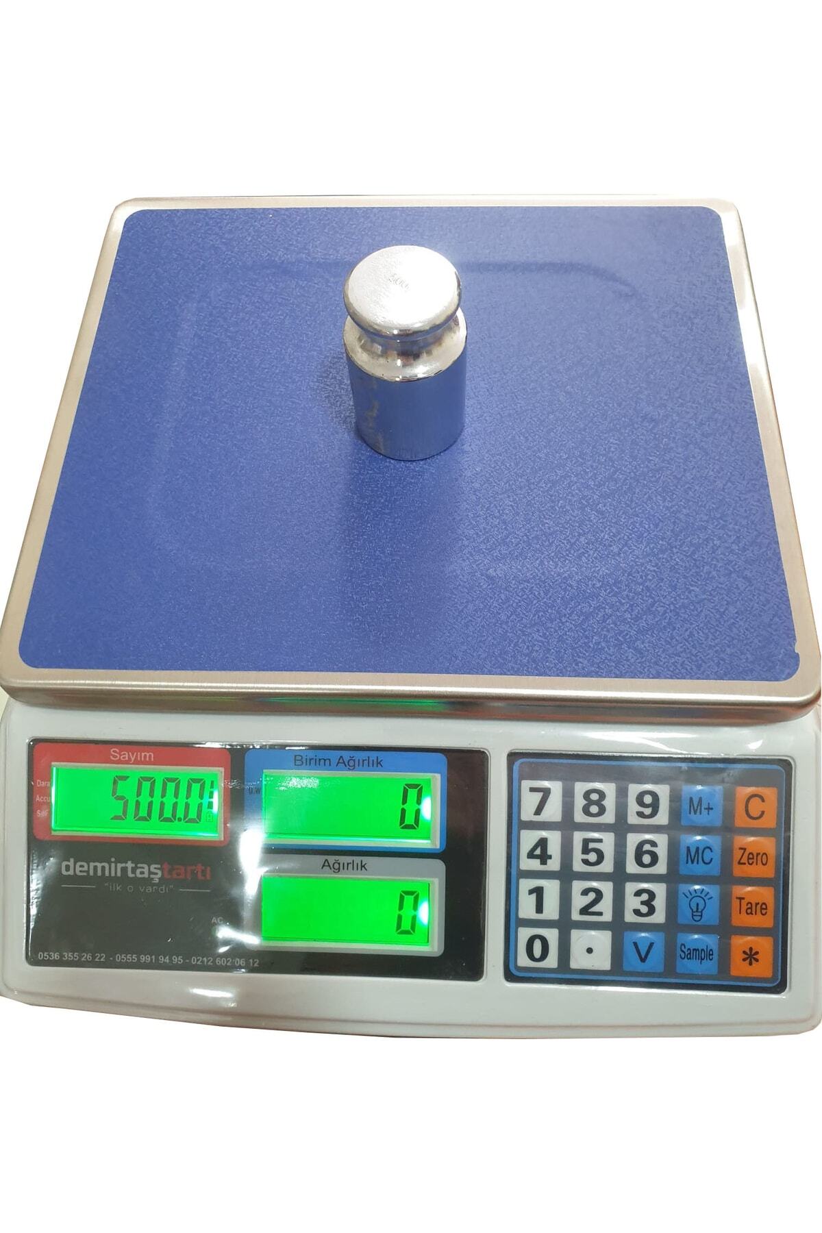 Demirtaş Tartı Demirtaş 30 Kg-1 Gr Tartım Ve Sayım Terazisi-adet Sayıcı Tartı