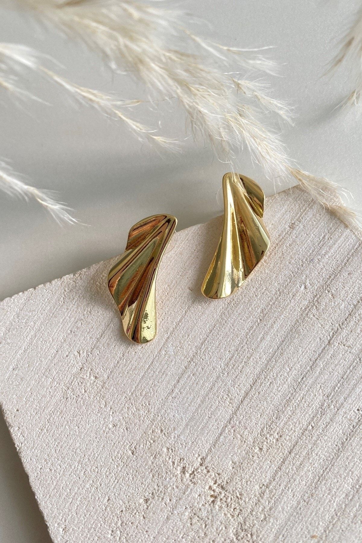 Tiffany feather earrings sale