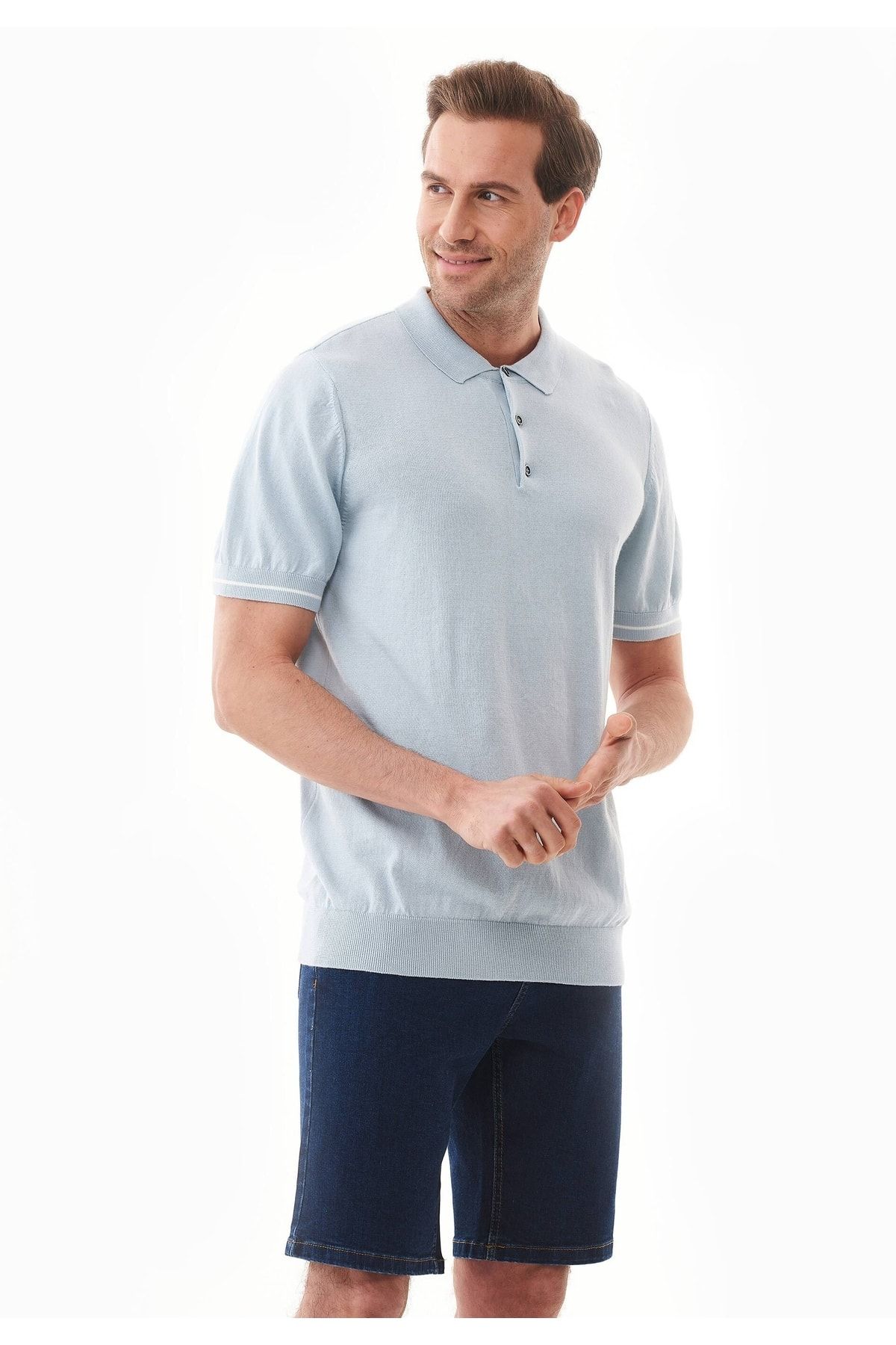 ORGANICATION Hemd Beige Slim Fit