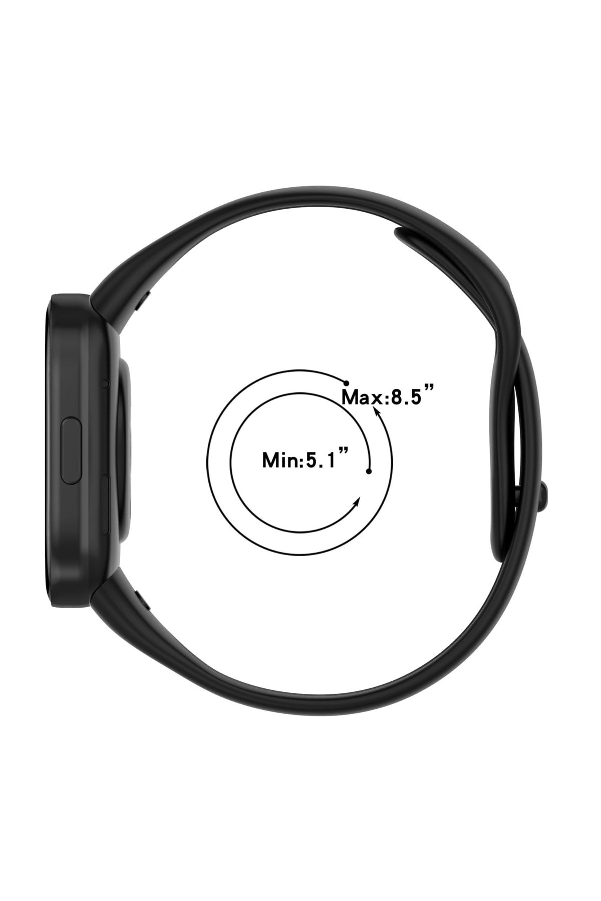m.tk moveteck Xiaomi Redmi Watch 3 Compatible Silicone Band Gel