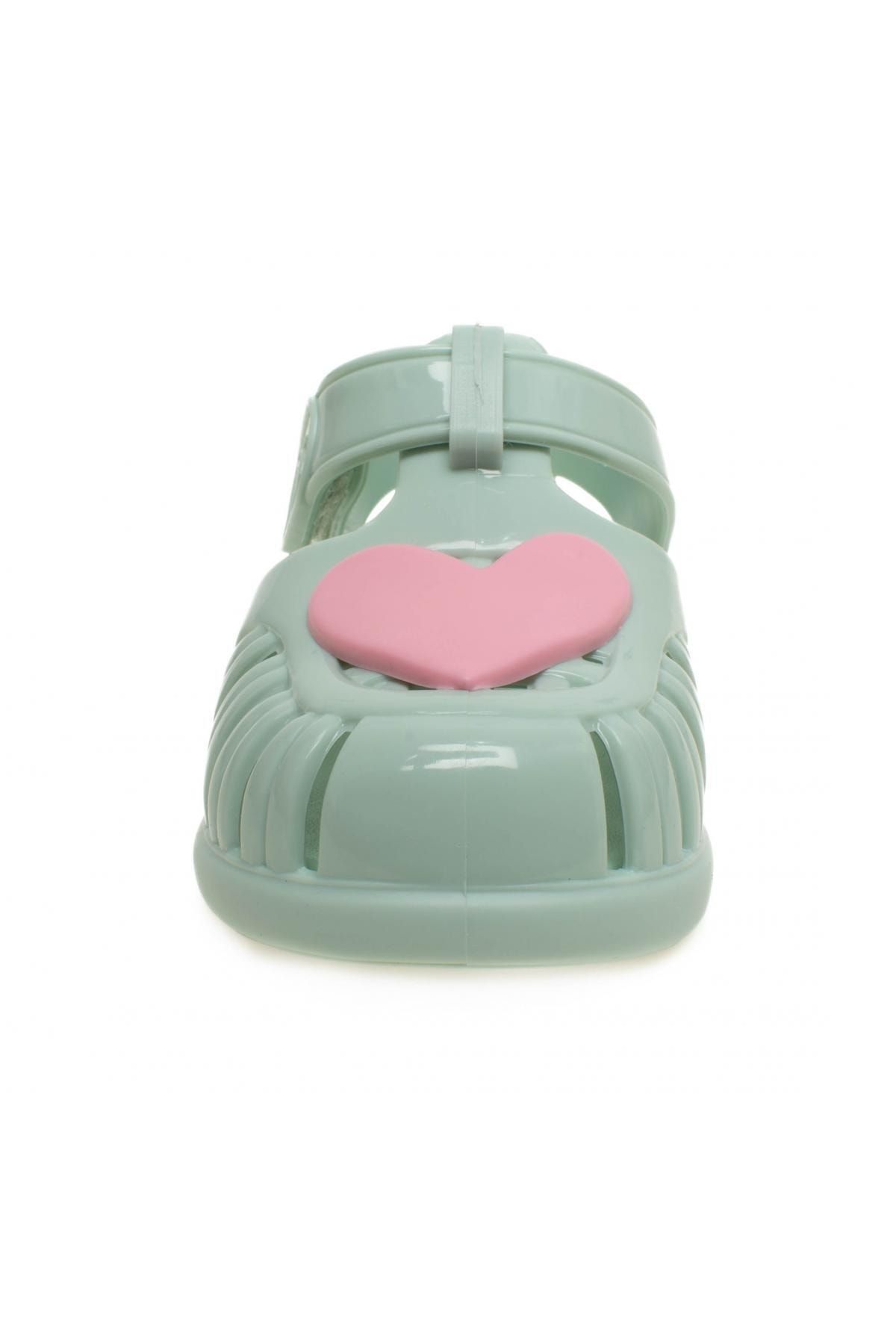 صندل سبز دخترانه و پسرانه بچگانه S10310 TOBBY GLOSS LOVE IGOR