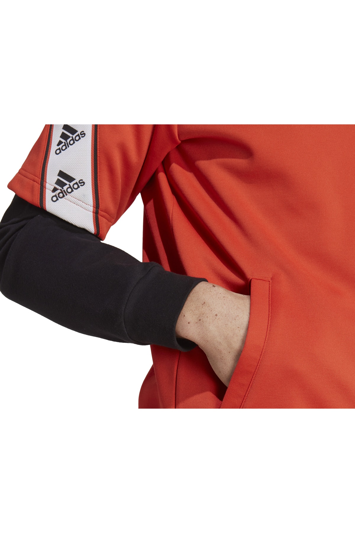 ژاکت اسپورت مردانه راسته  آستین کوتاه | آدیداس adidas TYC00796313826 - تصویر 5