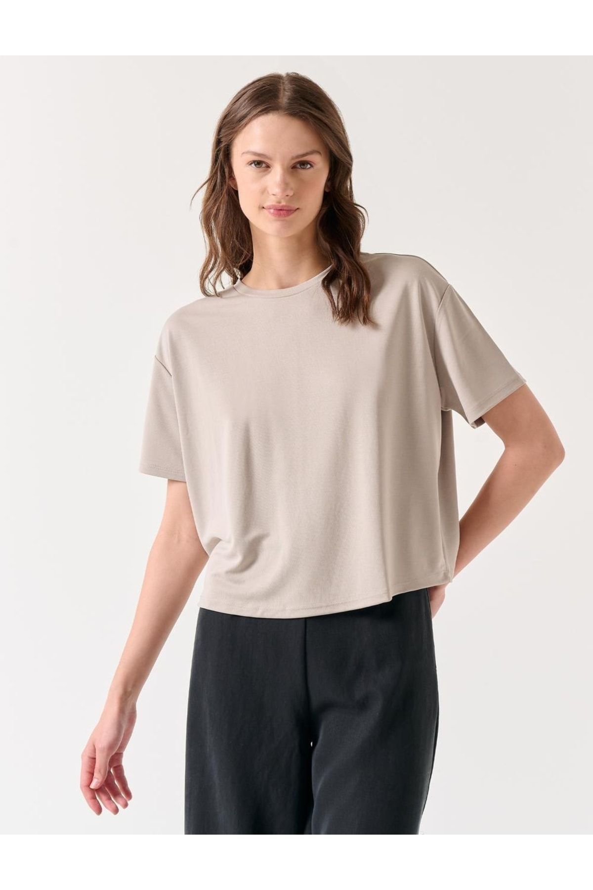 Jimmy Key T-Shirt Grau Relaxed Fit
