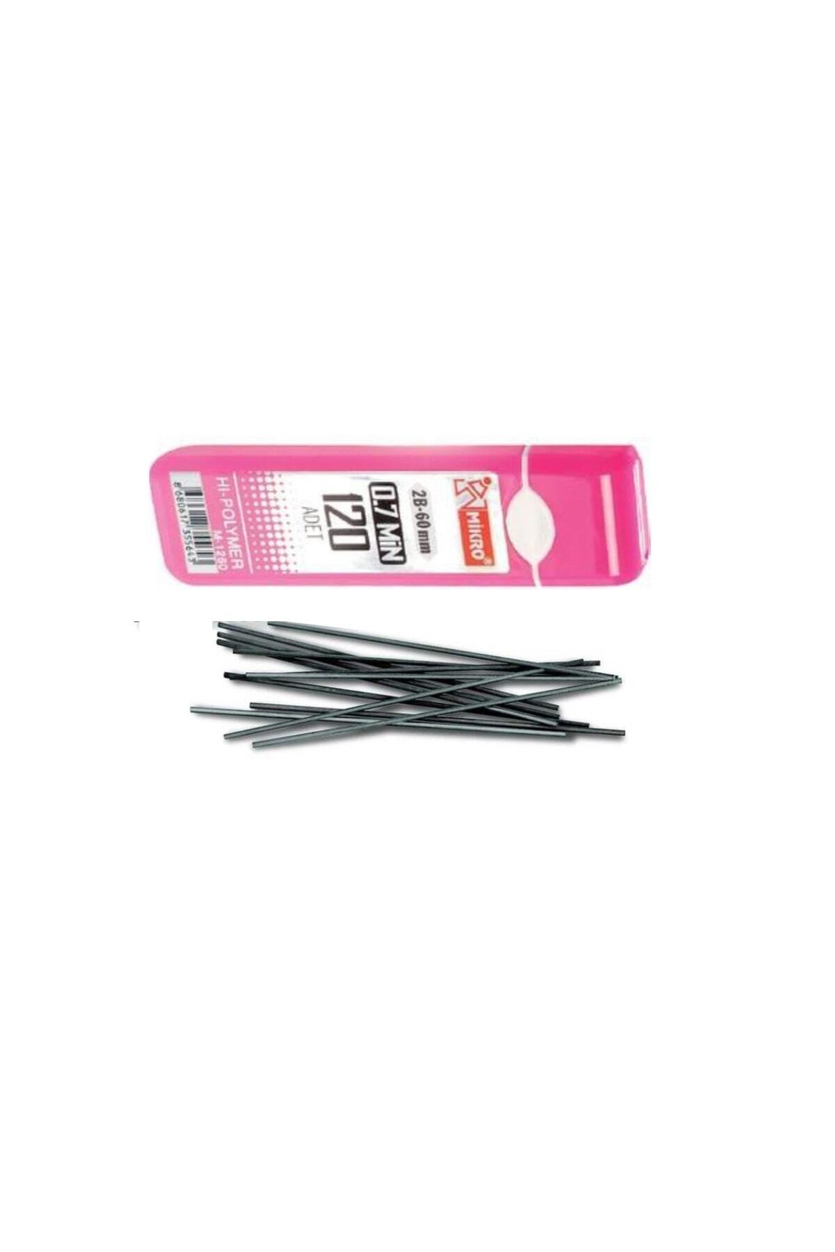 Mikro-120 Pieces Min 2b 60 Mm 120pcs Pen Tips 0.7 Mm 2