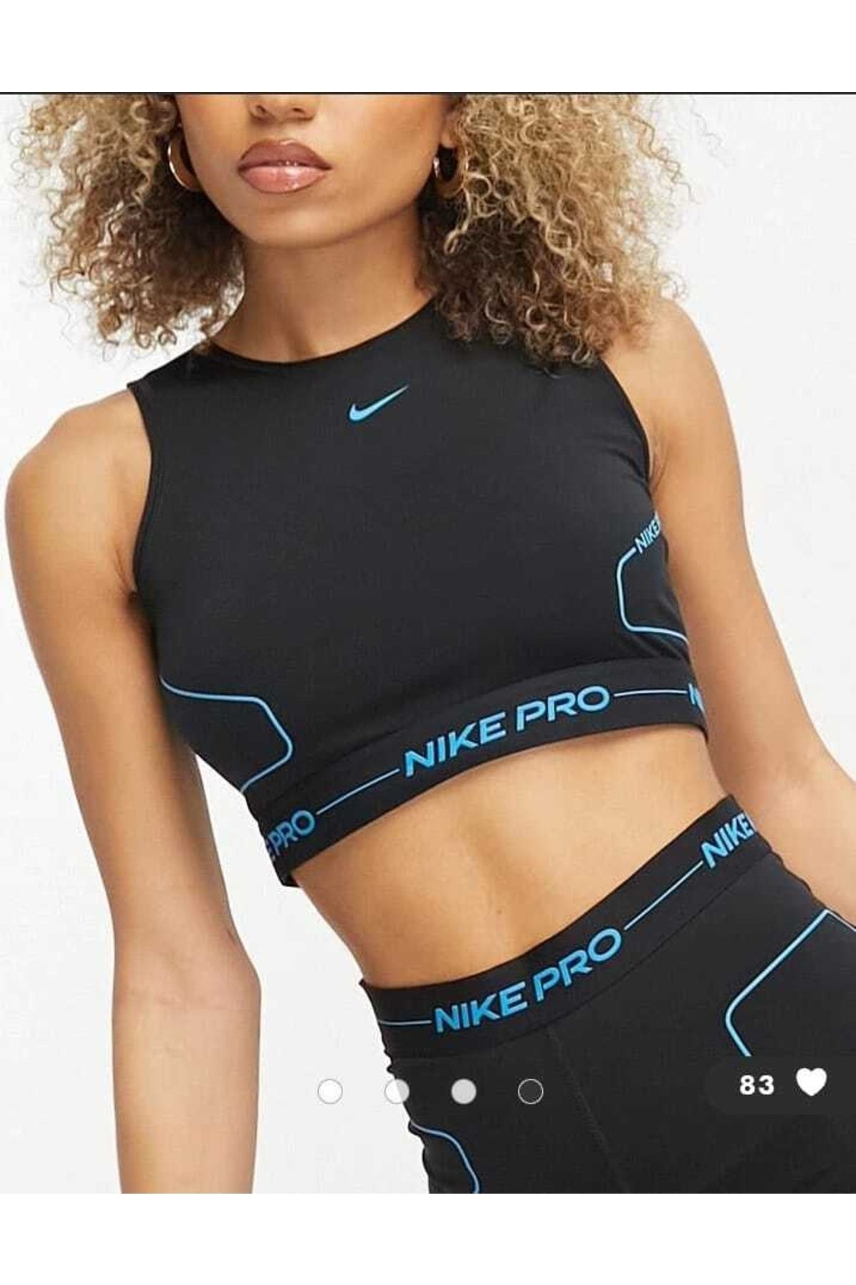 Nike Pro Dri-fit Essential Slim Crop Training Female Athlete Cngstore