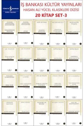 Iş Bankası Hasan Ali Yücel Klasikler Dizisi 20 Kitap Set 3 Dostoyevski-tolstoy-oscar Wılde-sophokles İŞHAY20KİTAP3