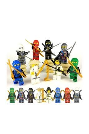 8 Li Set Ninja Lego Uyumlu Karakter Seti LEGGG33