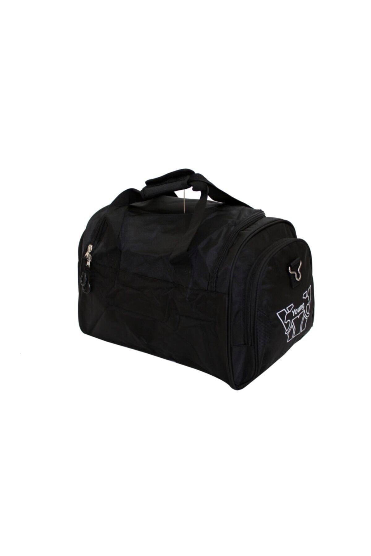 Yg40159 Siyah Unısex Spor Seyahat Çantası