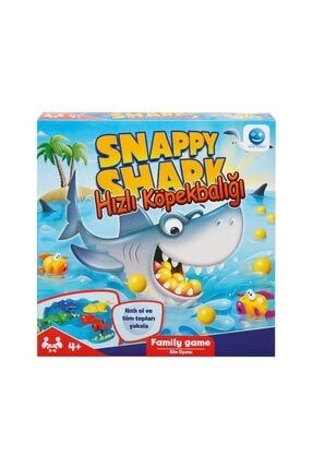 Snappy Shark-hızlı Köpek Balığı Kutu Oyunu S01074311