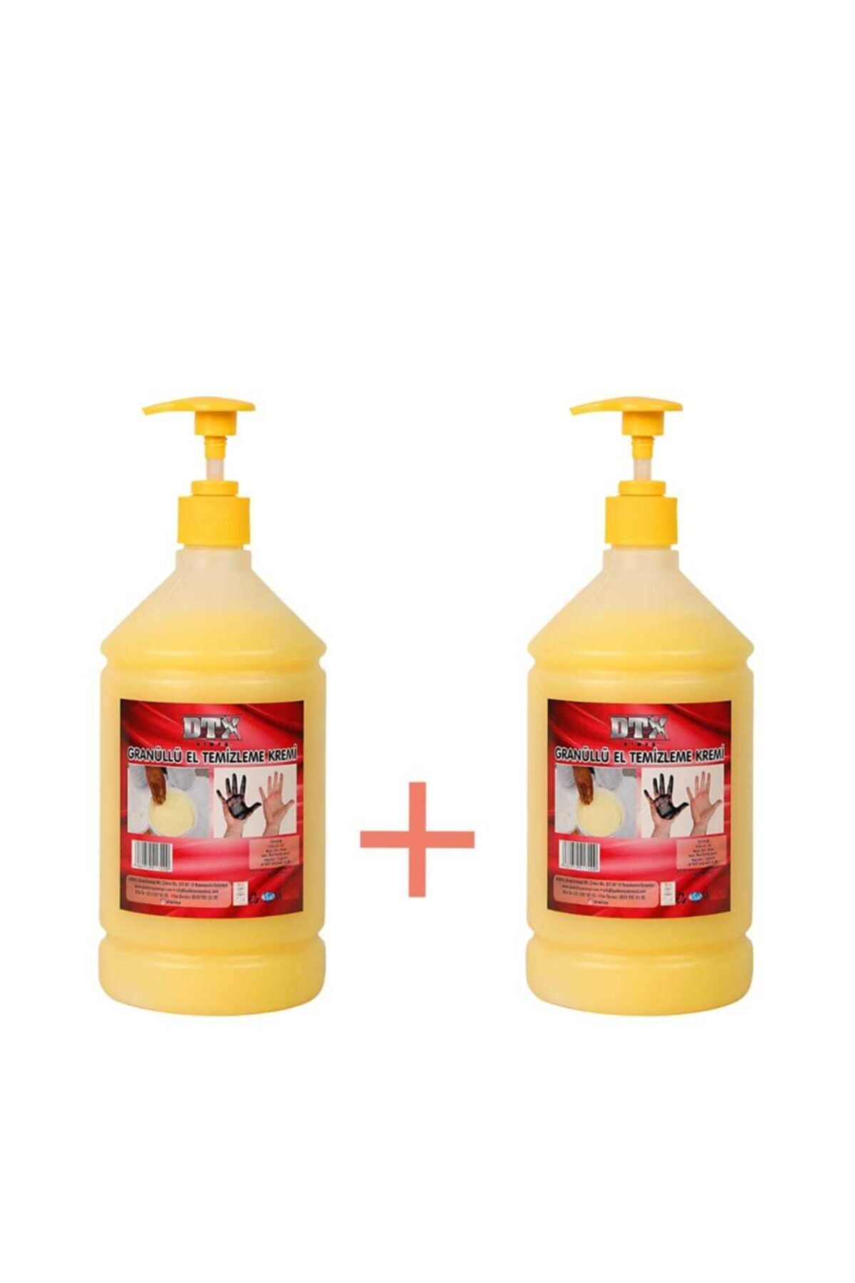 Granüllü El Temizleme Kremi 1kg & Granüllü Yağ Sök. El Temizleme Sabunu 1kg