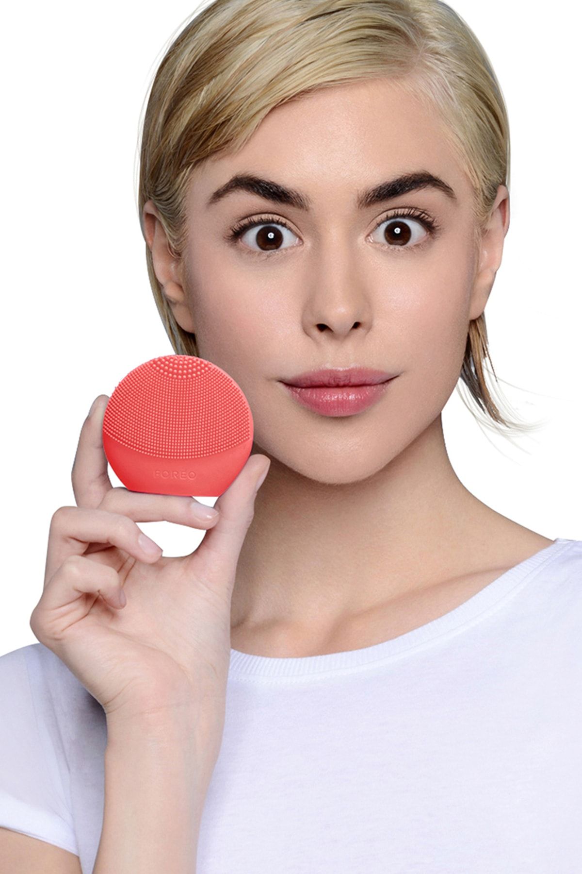 Foreo دستگاه تمیزکننده صورت لونا پلی پلاس ۲ پرتقالی شیرین