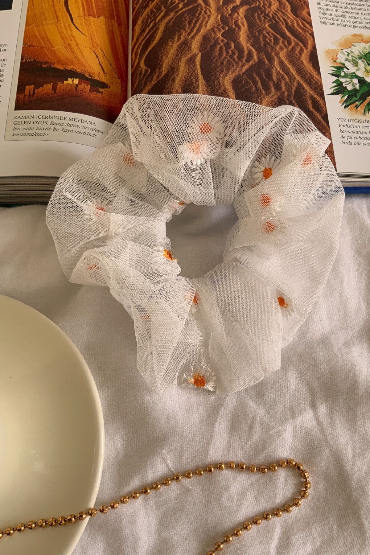 pinkbu papatya islemeli simit toka