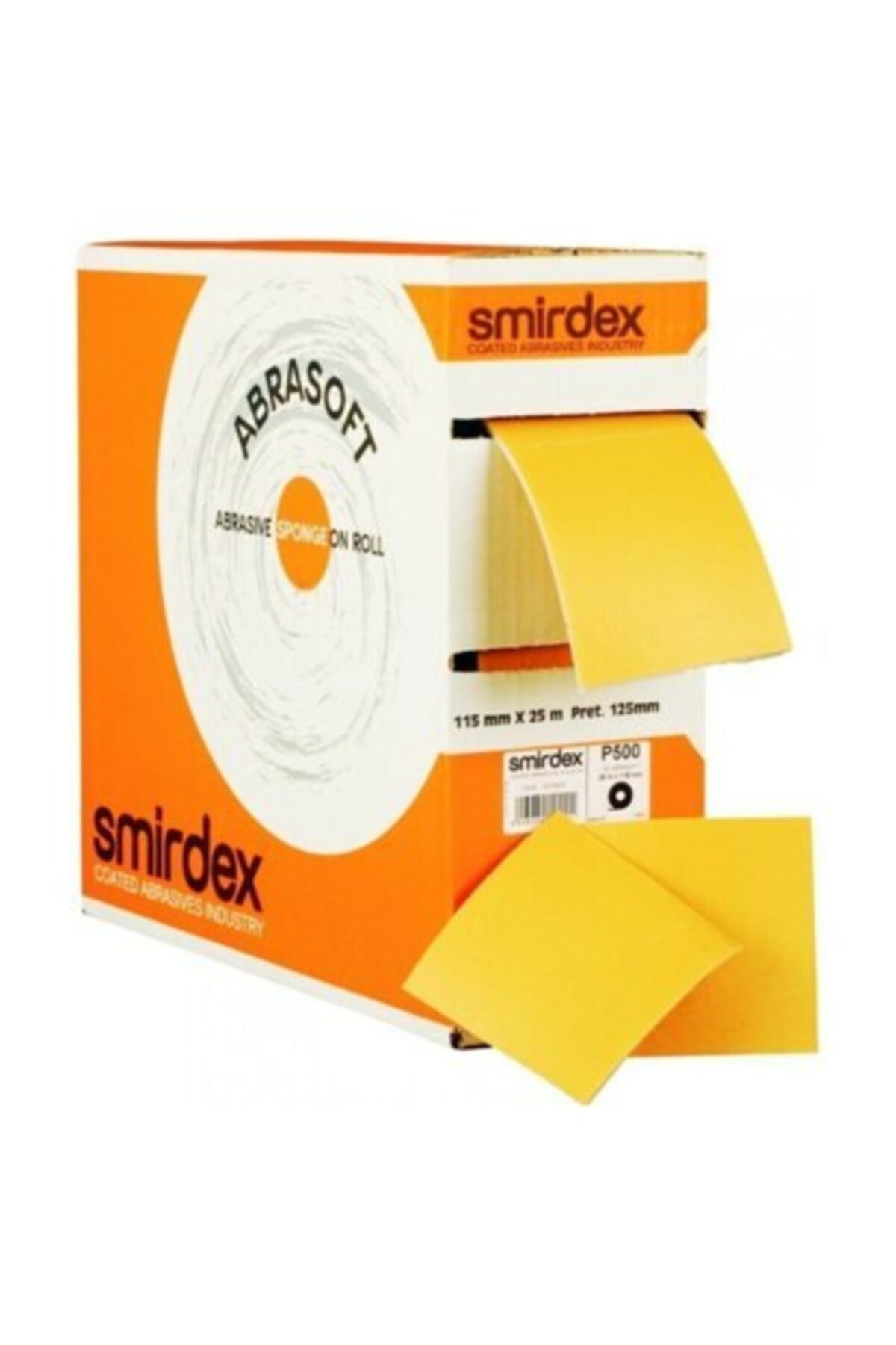Smirdex Sünger Rulo Zımpara 115 Mm 220 Kum 1 Metre