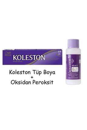 Tüp Boya 60 Ml - 3.0 Koyu Kahve + 20 Vol Oksidan Peroksit KOL3-1