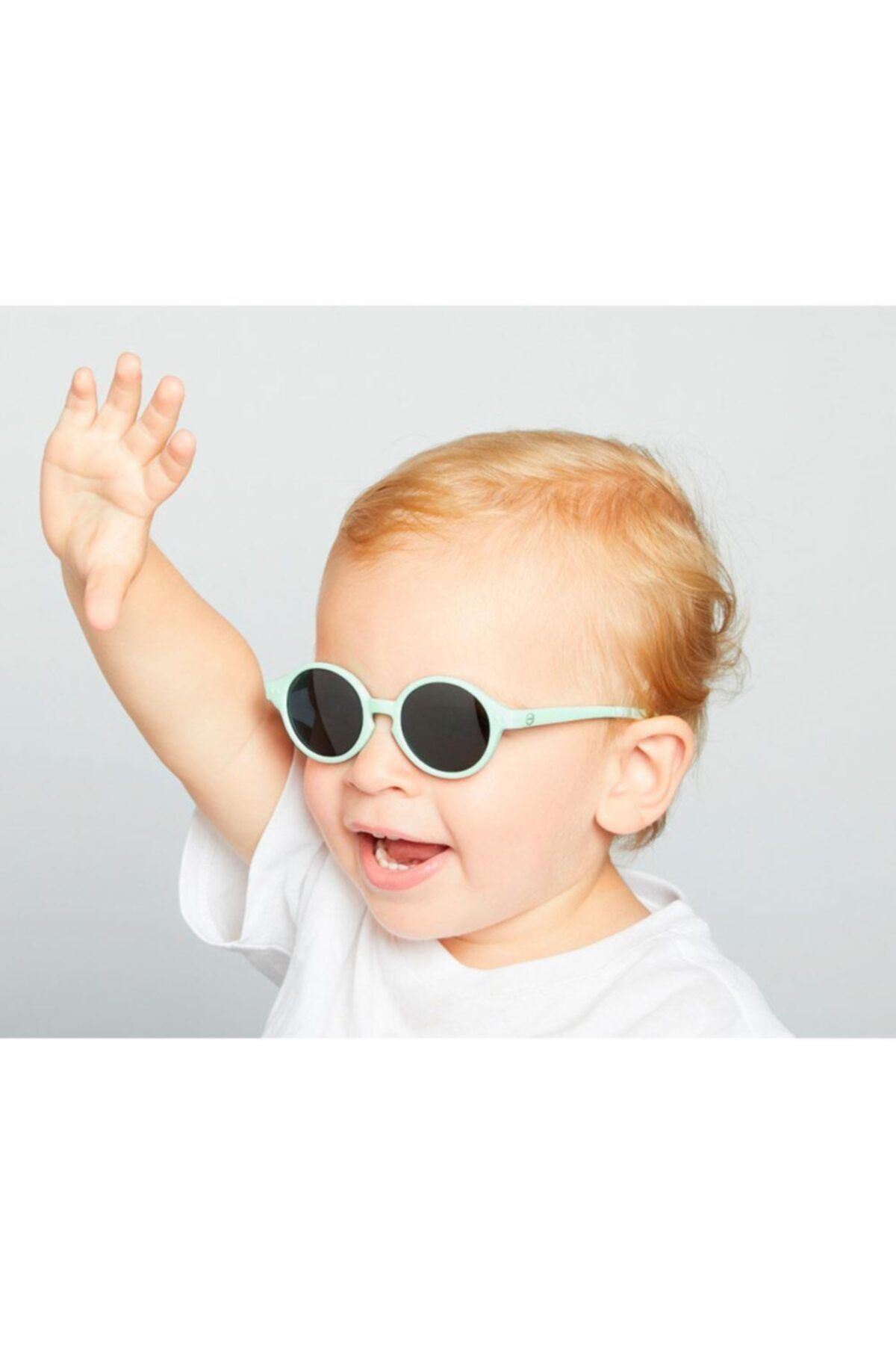 Izipizi-Sweet Blue Sun Izipızı Kids Plus 9-36 Months - Blue Baby Sunglasses 4