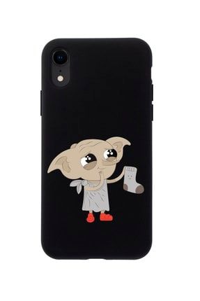 Iphone Xr Dobby Tasarımlı Siyah Telefon Kılıfı MCIPXRLDBY