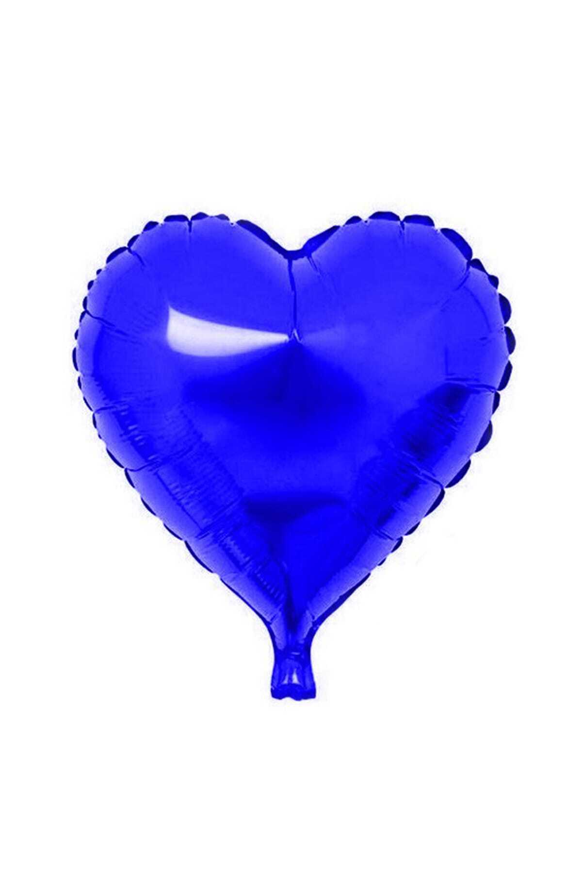 Kazanabil-Heart Shaped Foil Balloon 40cm Dark Blue 1