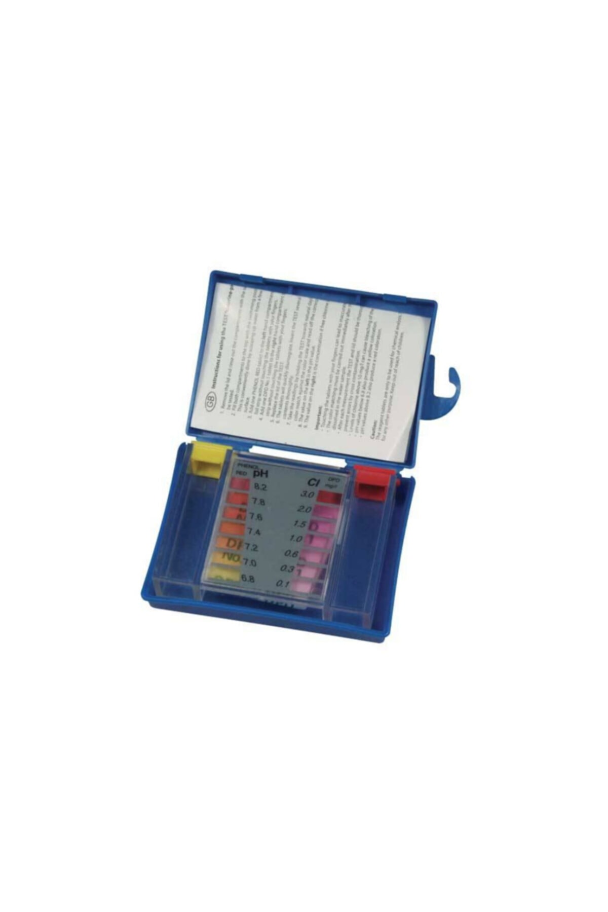 Gemaş Tabletli Test Aleti-serbest Klor+ph (10 Ar Adet Test Ajani Ile Birlikte)