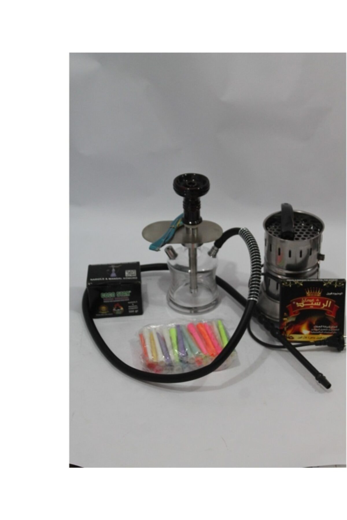 Günay Çantalı Masaüstü Nargile Takım Tam Set