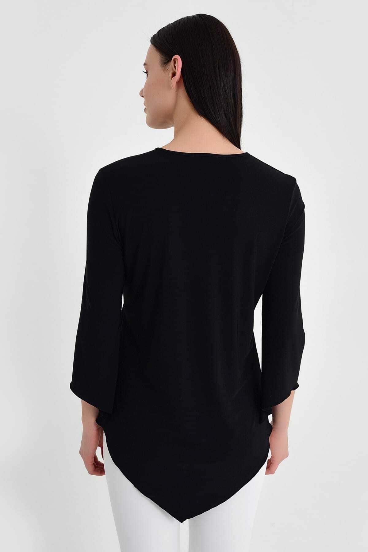 Laranor-Women's Black Blouse 19L6624 3