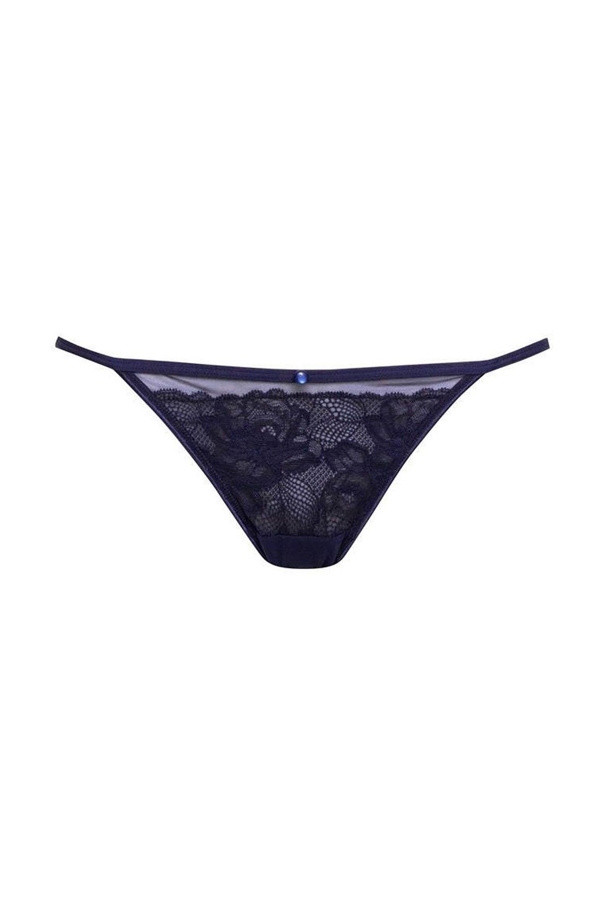 Marc & Andre-Women's Navy Blue Low waist panties S8-0594 1