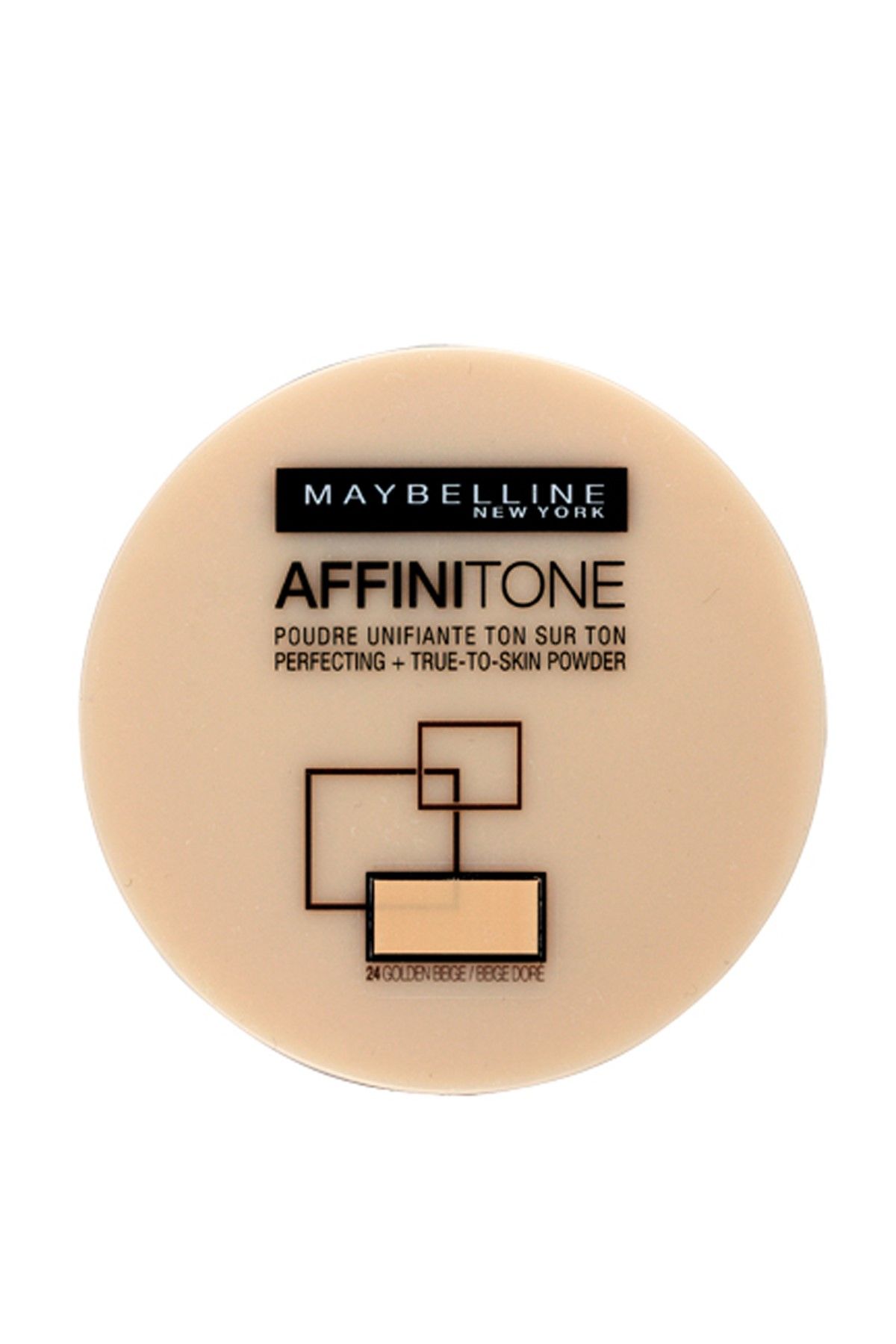 Maybelline New York پنکک و پودر آرایشی Affinitone Powder کاملا سبک و پوشش طبیعی شماره 20