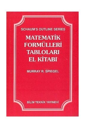 Matematik Formülleri Tabloları El Kitabı - Murray R. Spiegel 0000000494150