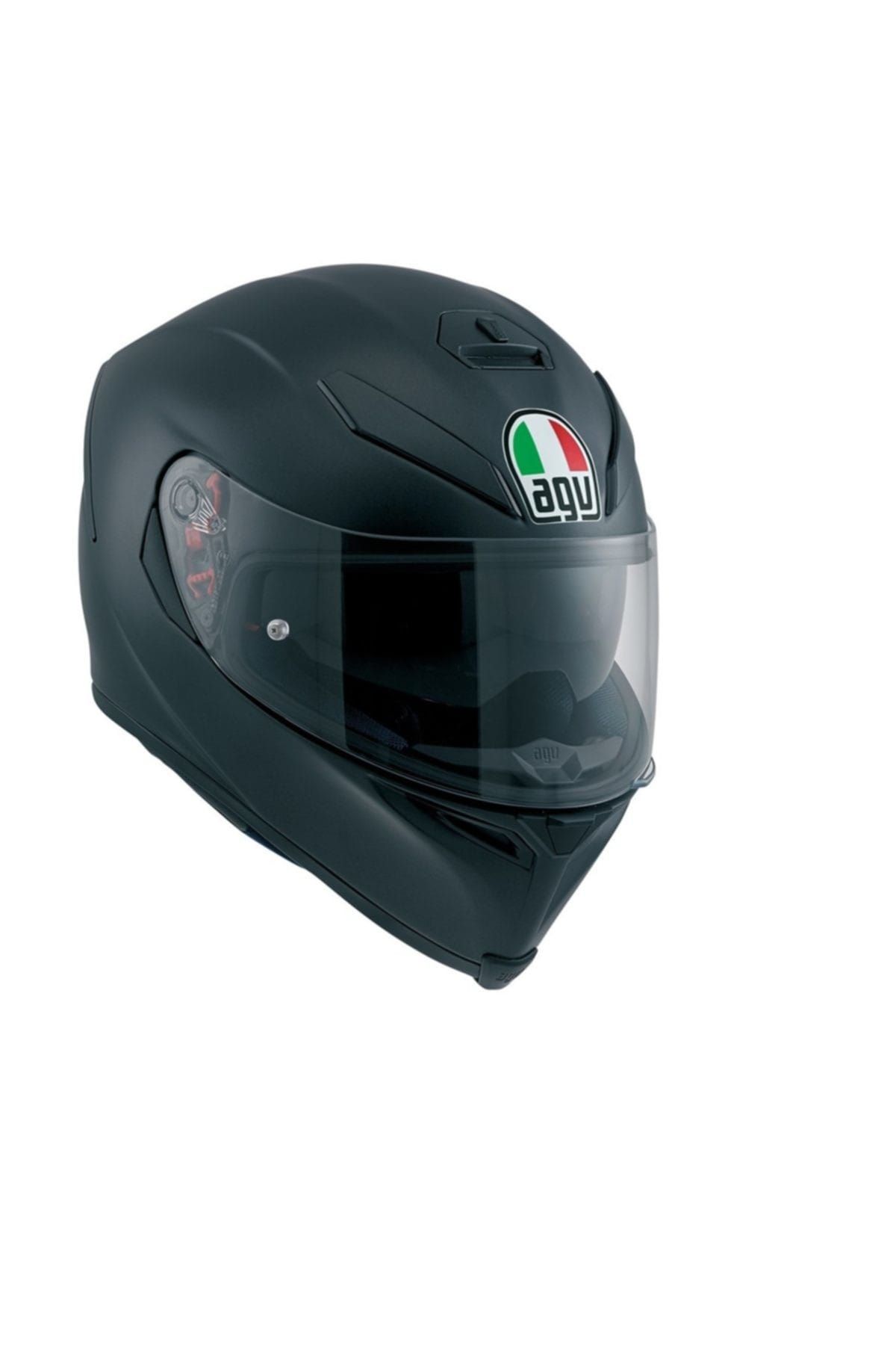 AGV K5 S Solid Plk Matt Black Kapalı Kask - Pinlock Dahil NY8056