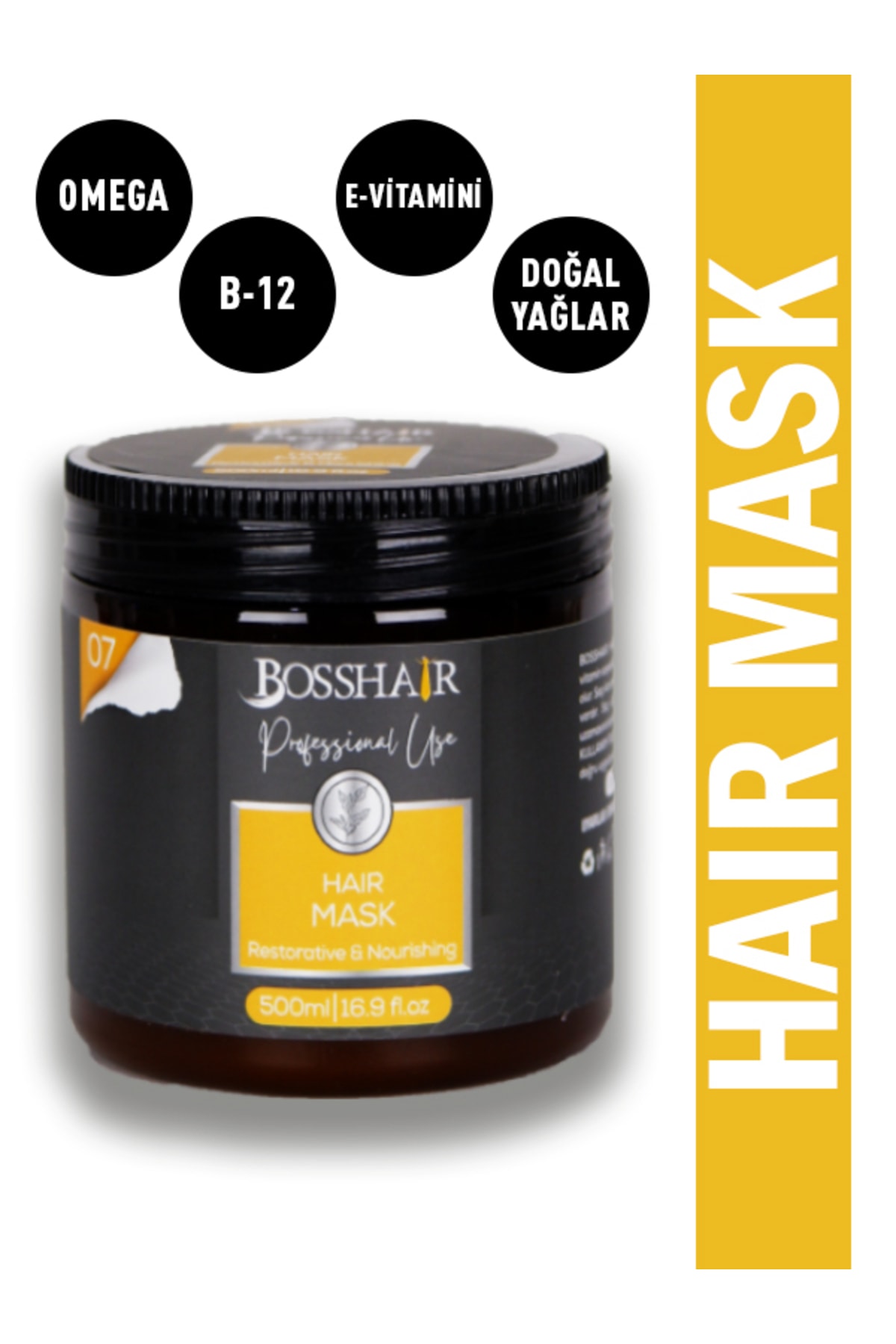 BOSSHAİR Hair Maske — AGEE07