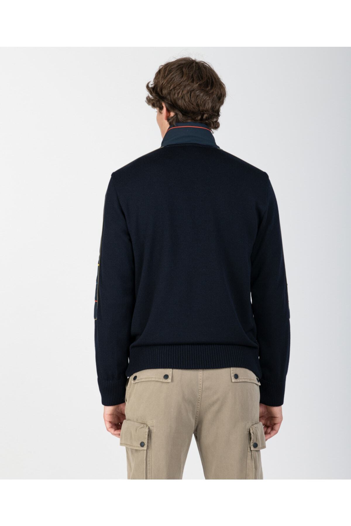 PAUL&SHARK Men's Cardıgan C.w. Wool görsel 2