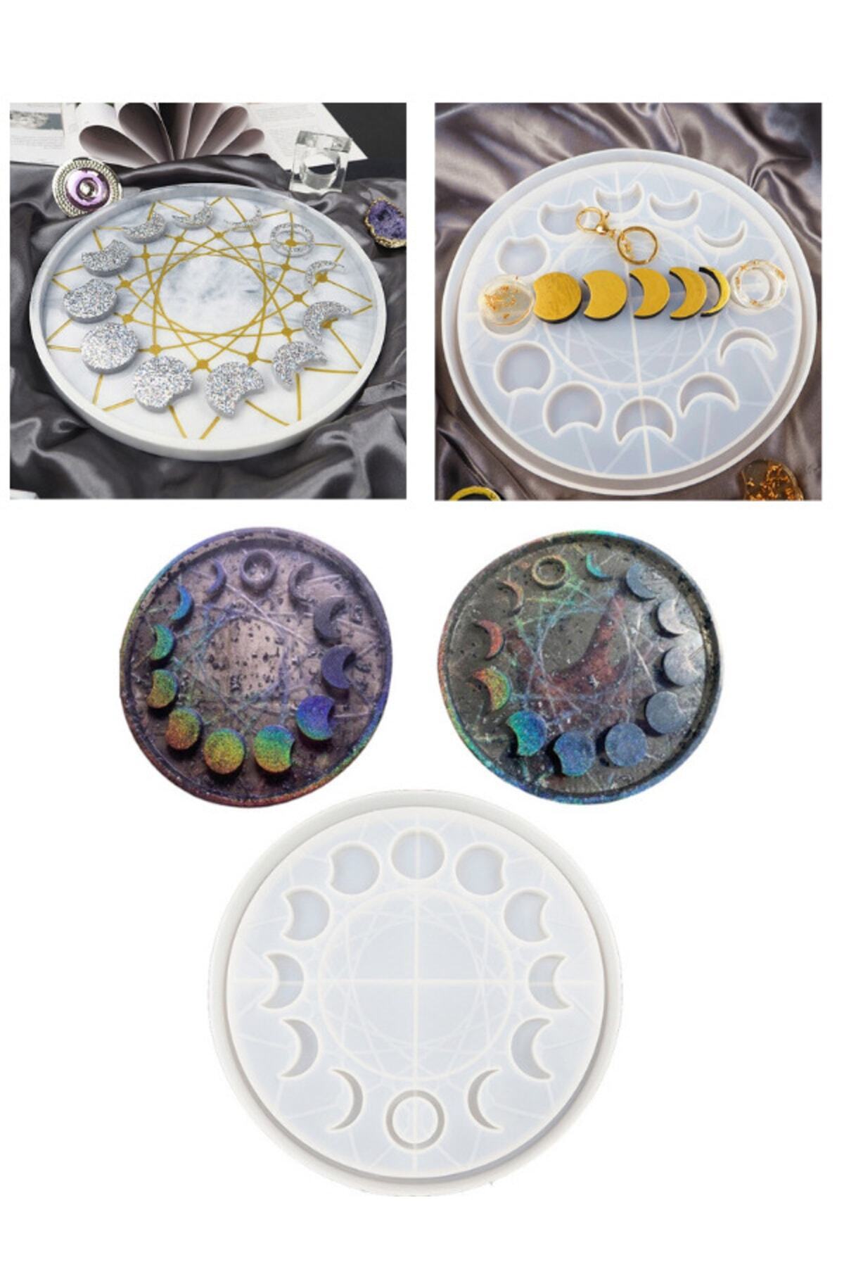 Sirius Hobi Epoksi Ay Tutulması Yıldız Ay Saati Kalıbı