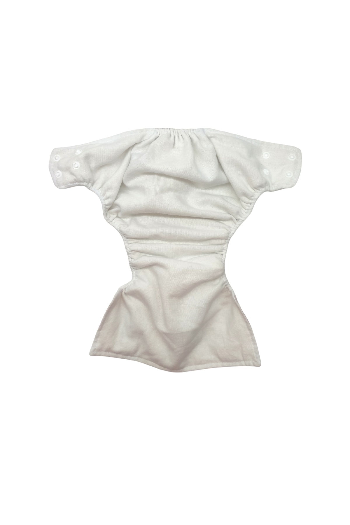 BEZHANE Baby Yıkanabilir Bebek Bezi Pembe Beyaz Yıldızlı (3kg-12kg)+1 Numara 7 Katlı Emici Ped fotoğrafı 4 (önizleme)