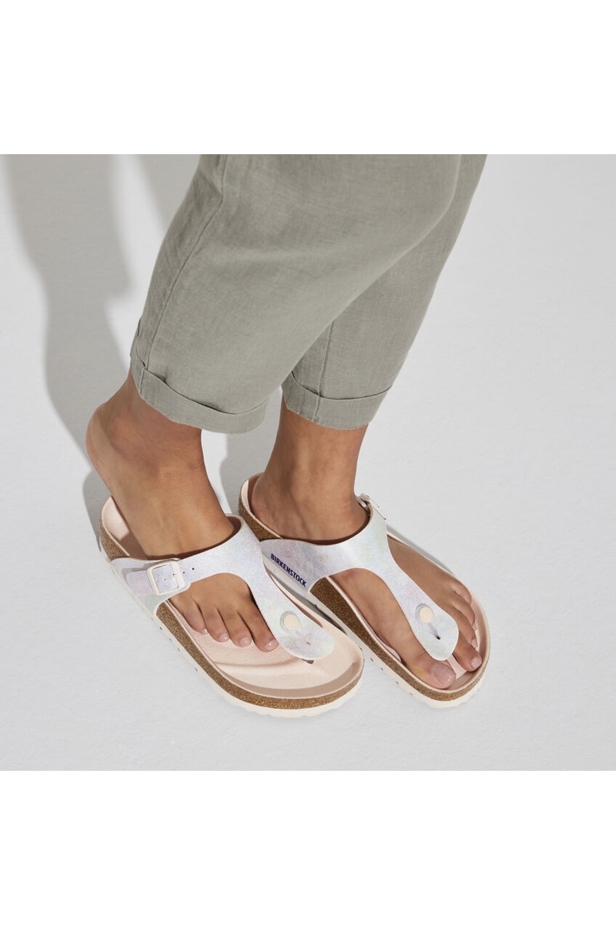 زن گیزه ۱۰۲۱۳۳۵ بیرکن استاک دمپایی Birkenstock