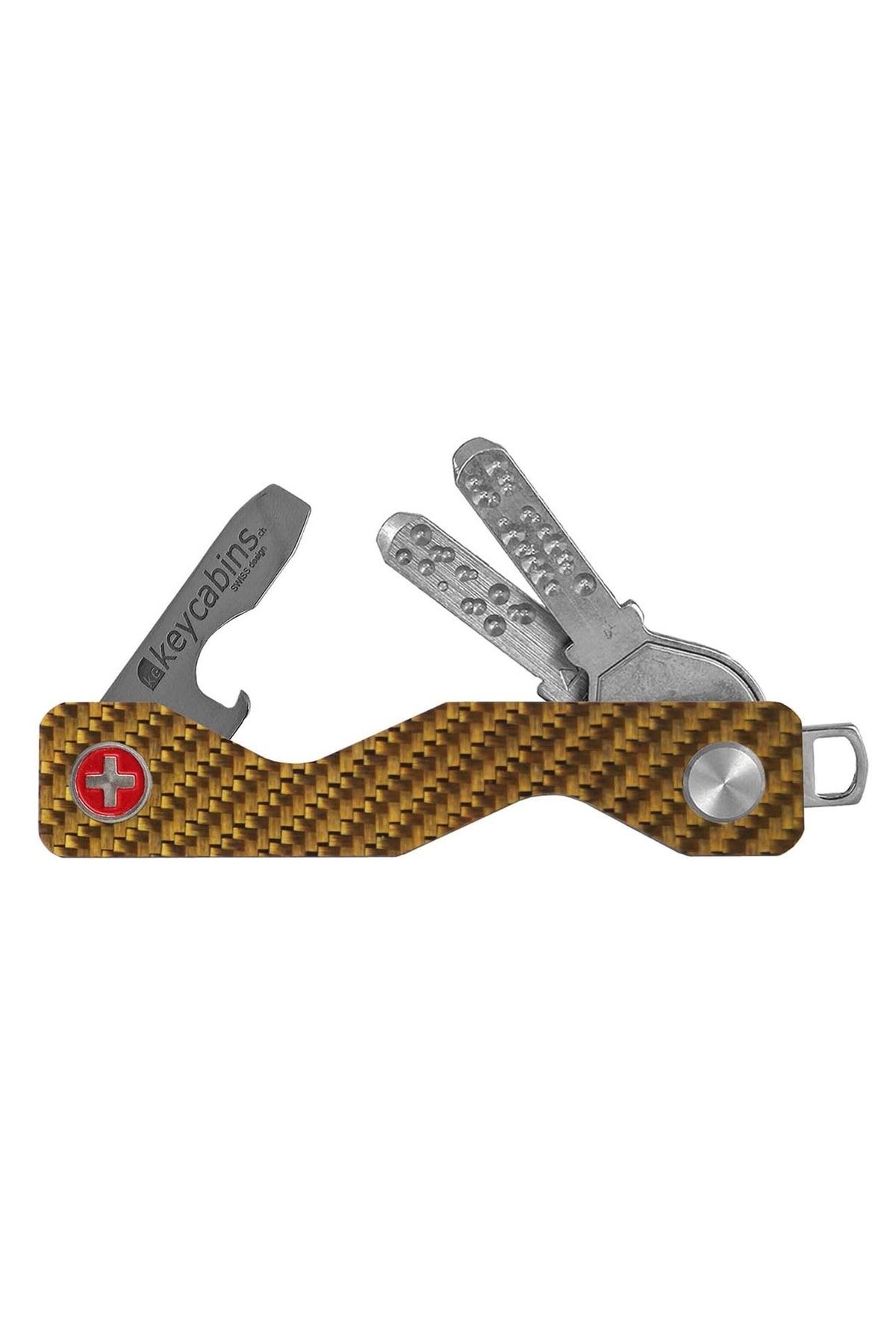 keycabins Taschen-Accessoire Gold Business