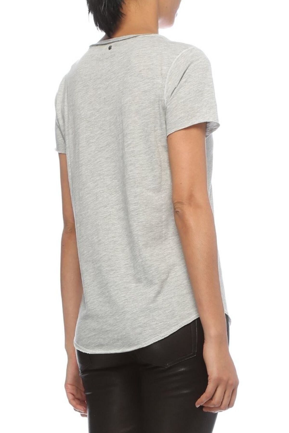 BASIC&CO-Women's Gray T-Shirt Urb001 3