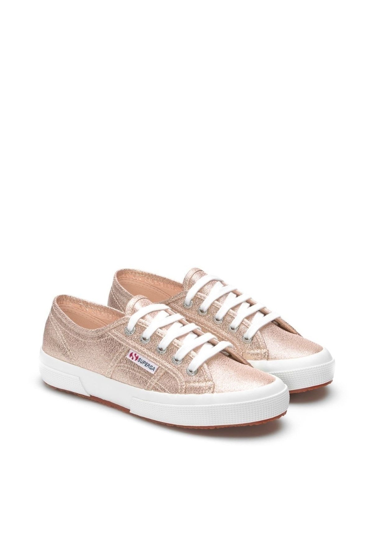Superga Sneakers Pink Short heels 1 4 cm Trendyol