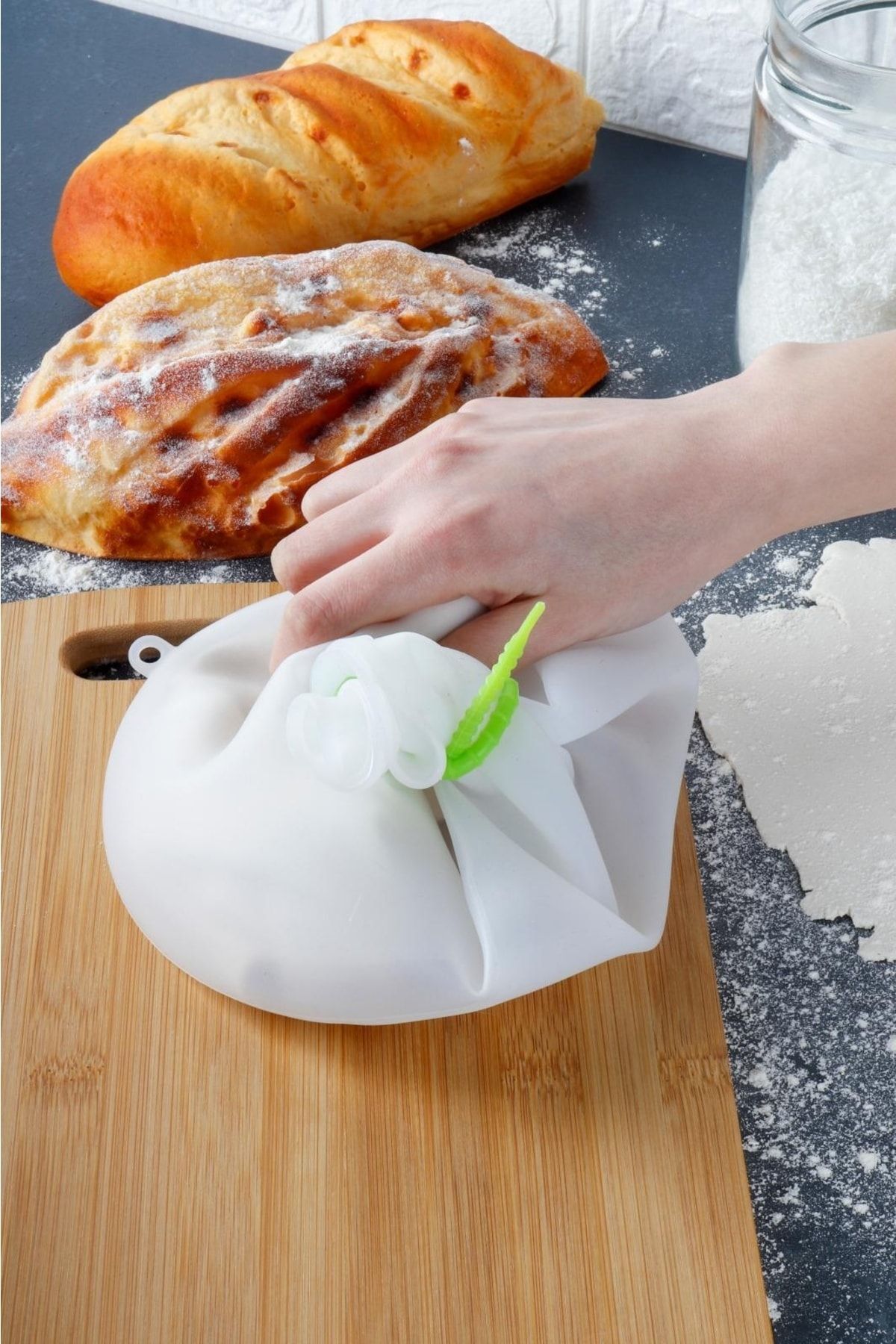 Silicone kneading sales bag