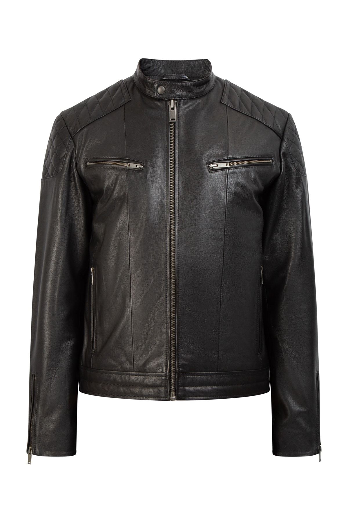 Dreimaster Jacke Schwarz Regular Fit Fast ausverkauft