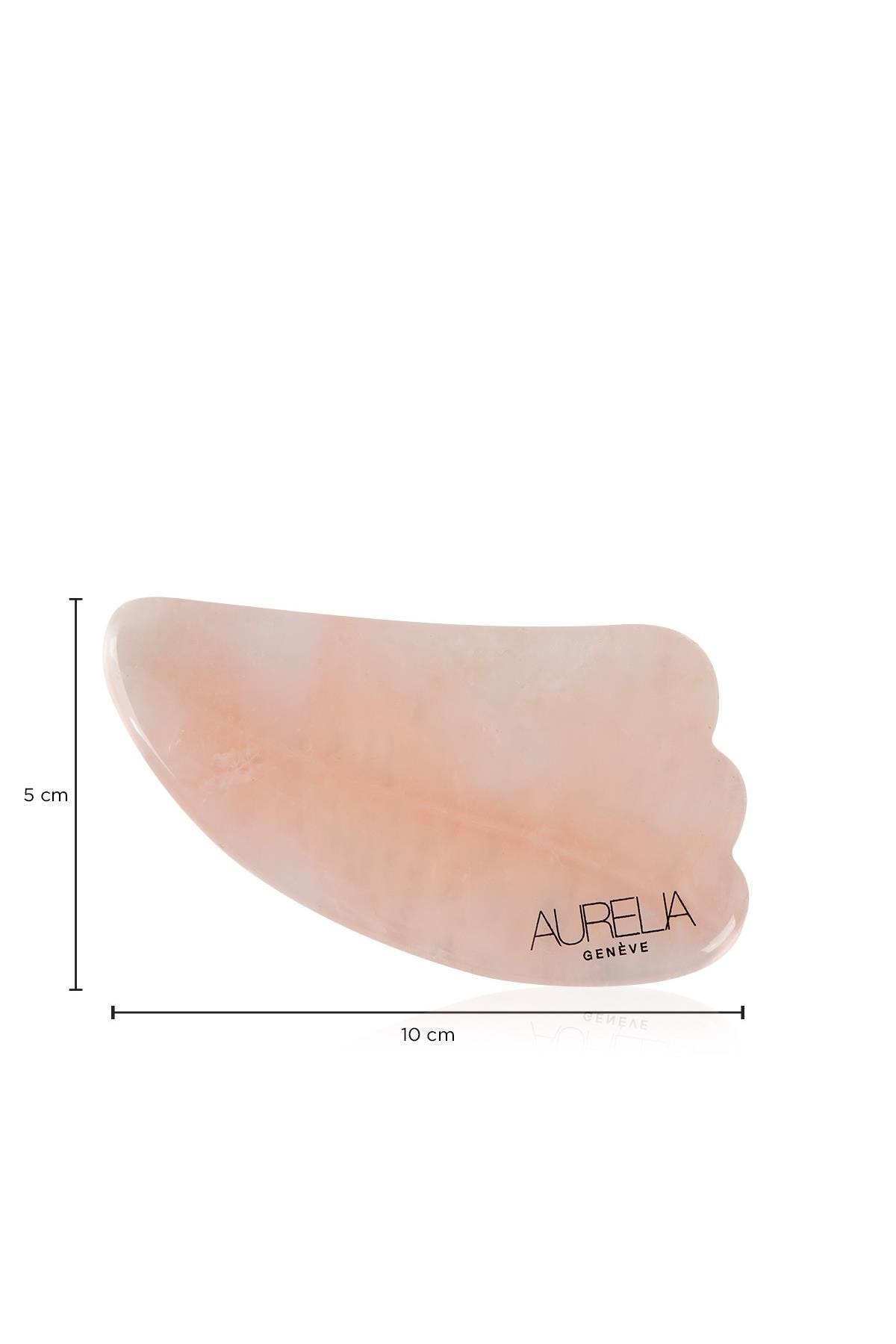 Rose Quartz Wing Gua Sha - Melek Kanadı Gua Sha Taşı - Pembe Kuvars — صورتی AR2035 — تصویر 7 از 8