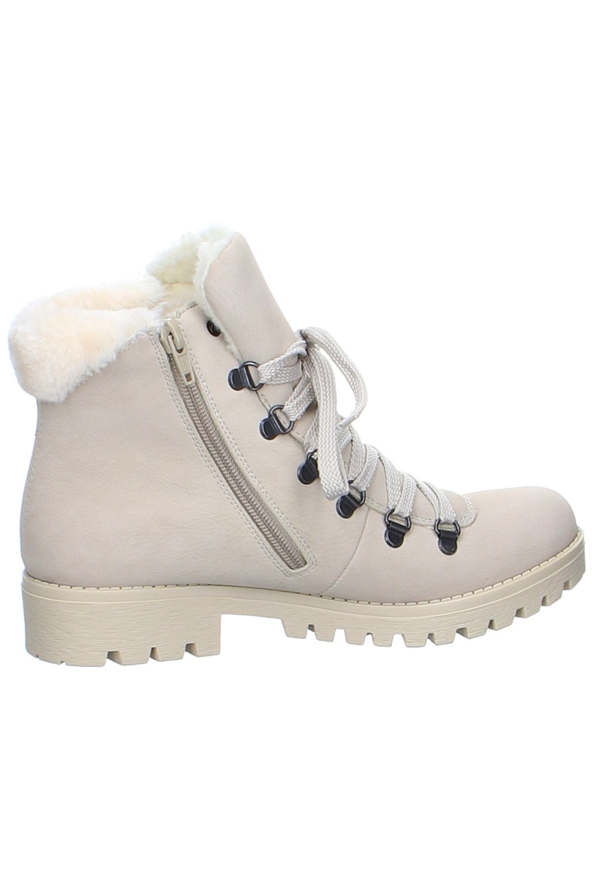 Rieker Stiefelette Beige Flacher Absatz Fast ausverkauft