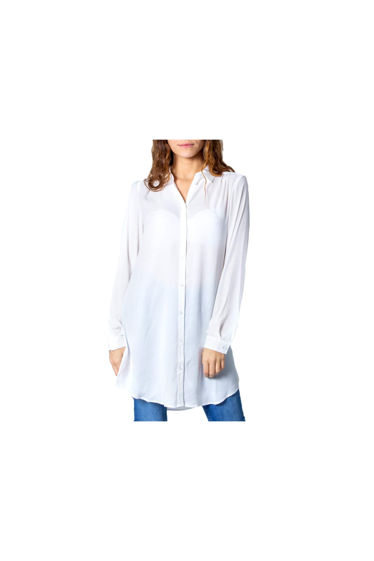 VILA Bluse Weiß Regular Fit Fast ausverkauft