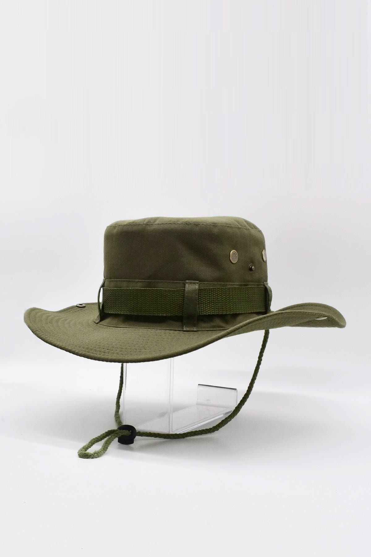 Külah Outdoor Hat UV Protected Bucket Safari Hat - Trendyol