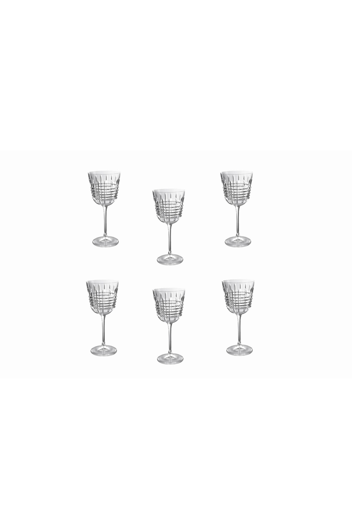 Lucky Art Rendez-vous 350 Ml 6lı Cam Kadeh Setı
