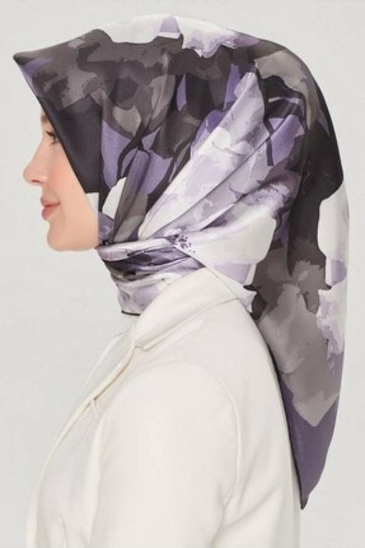 روسری زنانه آرمینه | E21YA8534D02 Armine - Image 2