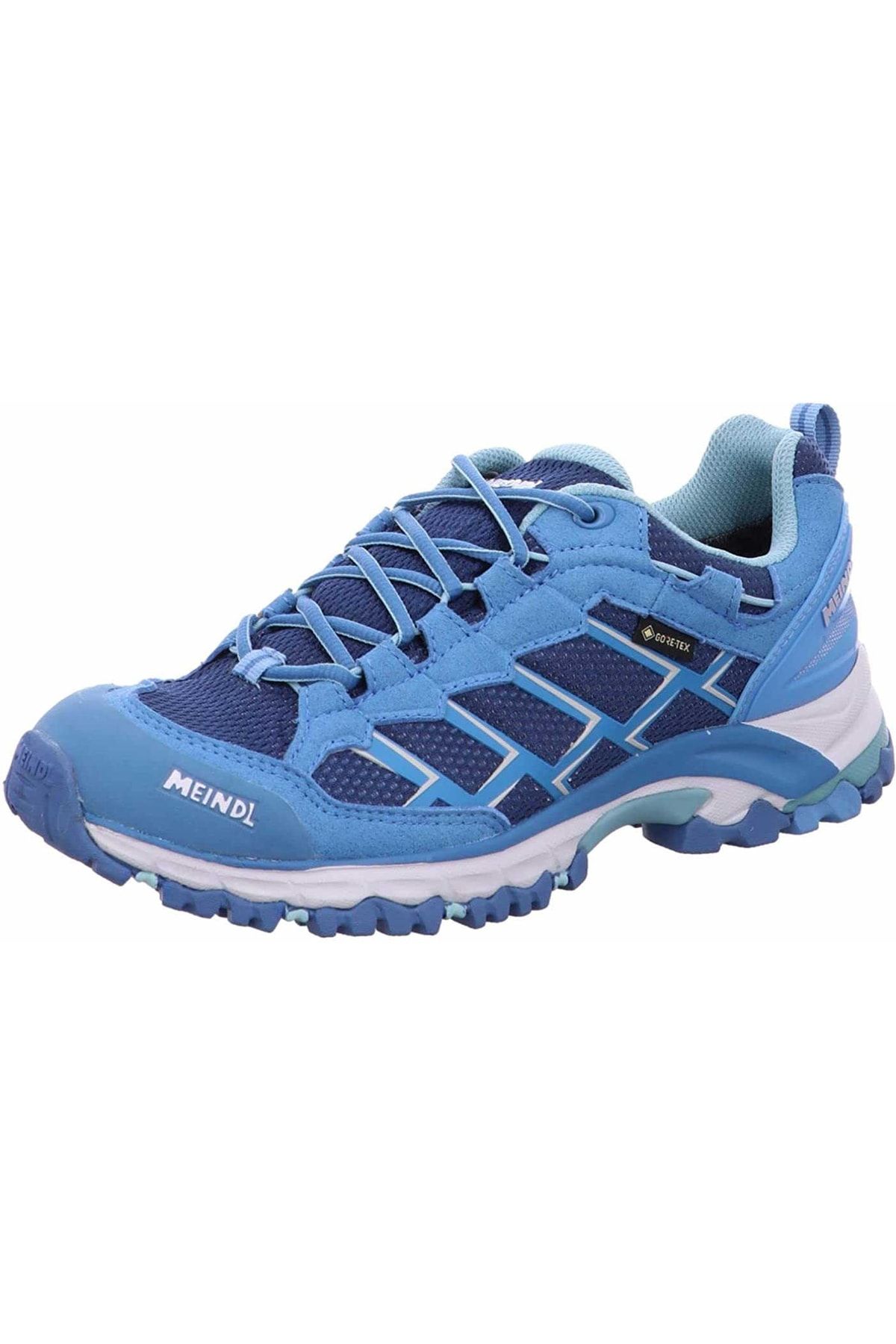 Meindl Outdoor-Schuhe Blau Flacher Absatz Fast ausverkauft