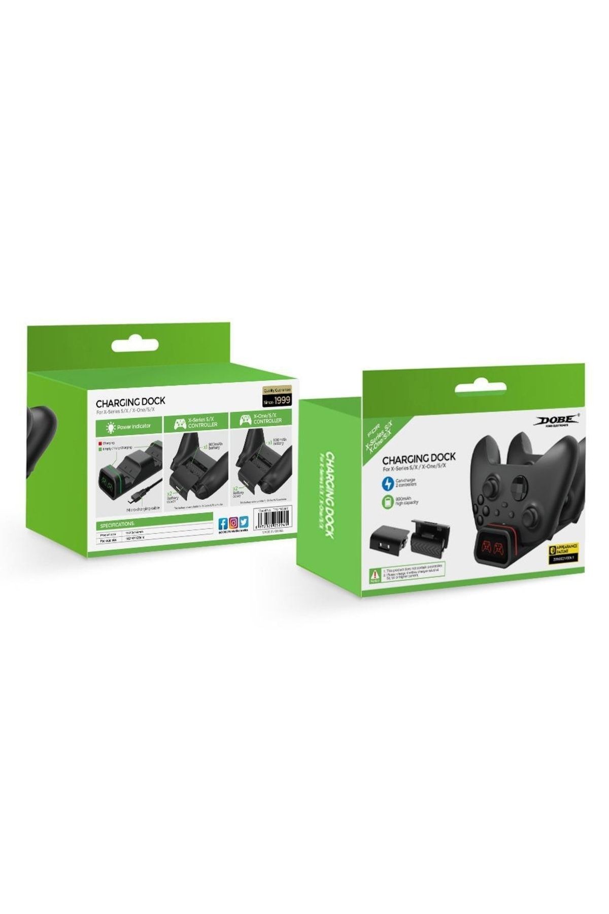 Dobe-Xbox One S/x Xbox Series S/x Battery and Charging Kit with Indicator 6